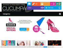 Tablet Screenshot of cucumpa.com